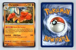 Hariyama #073/132 Mega Evolution Rare Holo Pokemon 2025 TCG Card - Image 1