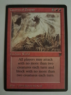Caverns of Despair MP Legends MTG Magic the Gathering - Image 1