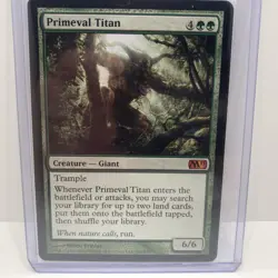 MTG - Magic the Gathering - Primeval Titan (#192/249) Magic 2011 - Near Mint - Image 1
