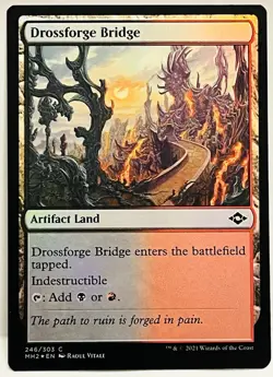 1x Drossforge Bridge Modern Horizons 2 MH2 Magic the Gathering MTG NM - Image 1
