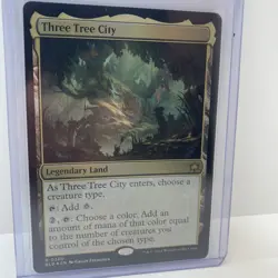 Three Tree City - MTG Bloomburrow - Rare #260- Foil- Near Mint - Image 2