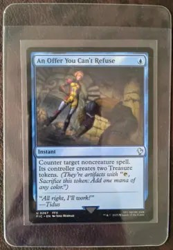 An Offer You Can't Refuse - FIC 0267 NM - MTG Magic The Gathering FFX Free Ship - Image 1