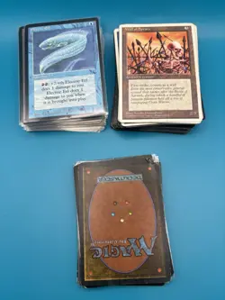 Magic The Gathering MTG Bundle lot - includes unlimited, 4th edition, and more! - Image 1