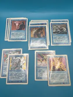 Magic The Gathering MTG Bundle lot - includes unlimited, 4th edition, and more! - Image 3