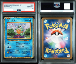 PSA10 9 Squirtle Wartortle Blastoise Water Starter Pokemon Classic From Japanese - Image 2