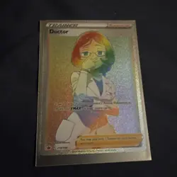 Pokemon Doctor Trainer Sword & Shield Chilling Reign Secret Rare #214 - Image 1