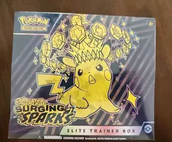 Pokemon TCG Surging Sparks Elite Trainer Box ETB New/Sealed ✅ Scarlet and Violet - Image 1