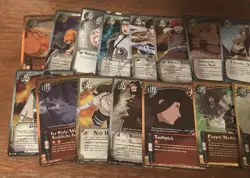 NARUTO Lot of 300+ Cards Holo Foil 1st Edition Collectible Lot READ DESCRIPTION - Image 2