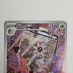 Lileep AR 104/102 sv7 Stellar Miracle Pokemon Card Japanese Scarlet & Violet Hol - Image 4