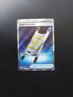 Night Stretcher 173/132 Mega Evolutions NM Full Art Secret Rare Pokemon Card - Image 1