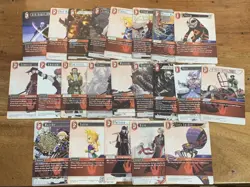 Final Fantasy TCG Opus VIII (8) Bundle. 140 Cards, Non Foil, No Duplicates. - Image 2