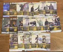 Final Fantasy TCG Opus VIII (8) Bundle. 140 Cards, Non Foil, No Duplicates. - Image 5