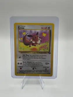 1999 Pokemon EEVEE Jungle Unlimited Edition Card 51/64 Rare LP Authentic - Image 1