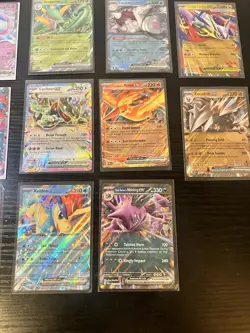 Pokemon EX Card Lot 24 Scarlet And Violet Era And Mega Evolution Era Near Mint - Image 5