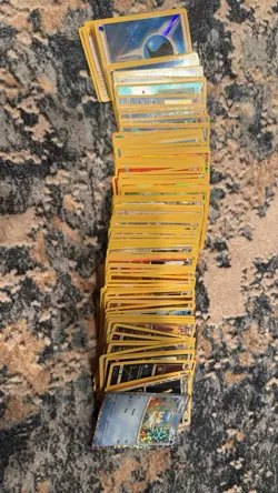 Lot of 100 Pokemon Holo/Reverse Holo Foil Cards - Bulk Collection-Authentic TCG - Image 1
