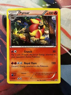 Pyroar XY26 Black Star Promo Holo Pokemon Card Light Play(LP) - Image 1
