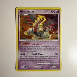 Pokemon Giratina TCG Platinum Holo Rare Card 9/127 LP Condition Nintendo Pokemon - Image 1