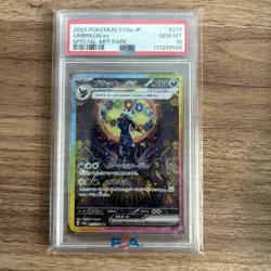 Pokemon Umbreon EX 217/187 Prismatic Evolutions Card 2024 Japanese psa 10 - Image 1