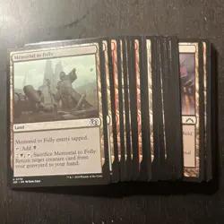 MTG STARTER COMMANDER DECK - Zurgo Helmsmasher - R/W/B - $30 Value! - Image 1