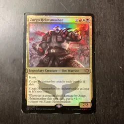 MTG STARTER COMMANDER DECK - Zurgo Helmsmasher - R/W/B - $30 Value! - Image 4