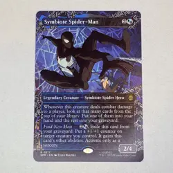 Symbiote Spider-Man (Borderless) Marvel's Spider-Man MTG NM - Image 1