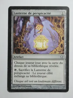Lanterne de perspicacite Lantern of Insight MTG Magic VF played - Image 1