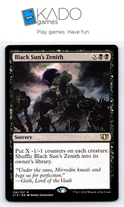 Commander 2014 #136 Black Sun's Zenith - Image 1