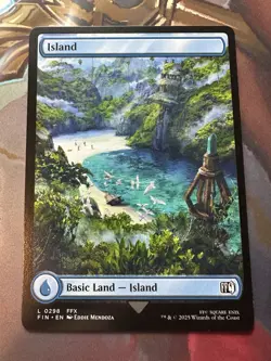 X3 Island (full Art) (297 298 299) M/NM Magic: The Gathering MTG Final Fantasy - Image 3
