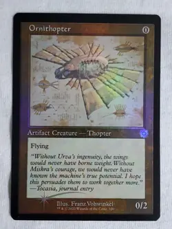 Ornithopter 100 (Schematic) The Brothers' War: Retro Frame Artifacts Foil - Image 1