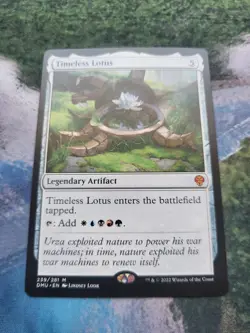 Mtg Timeless Lotus Dominaria United - Image 1