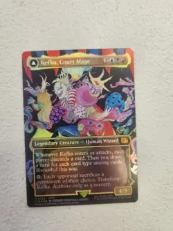 Kefka, Court Mage (0322) (Borderless) Final Fantasy Foil - Image 1