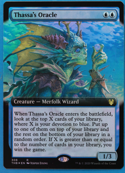 Thassa's Oracle (Extended Art) FOIL Theros Beyond Death NM (504580) ABUGames - Image 1