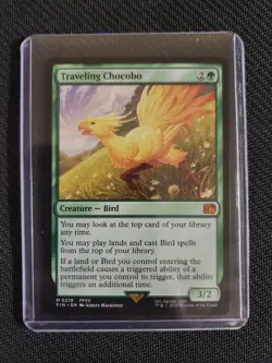 Magic The Gathering Final Fantasy Traveling Chocobo Non-foil Mythic #210 NM MTG - Image 1