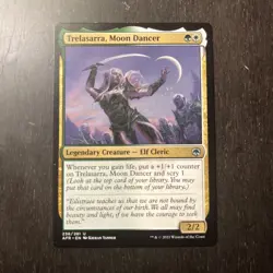 MTG STARTER COMMANDER DECK - Trelasarra, Moon Dancer - $25 Value - Image 1