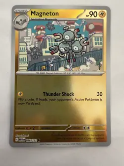 Magneton (Reverse Holo) 046/132 - Mega Evolution - Pokemon - NM/M English - Image 1