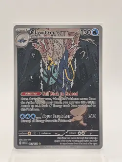 Clawitzer # 141/132 - Illustration Rare - Pokemon Mega Evolution - NM - Image 1