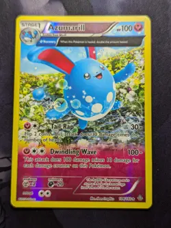 Azumarill 104/160 Reverse Holo Rare XY Primal Clash Pokemon TCG - NM/VLP - Image 1
