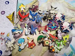 Pokemon Enamel Pin Collection Lot Of 25 Tcg - Image 1