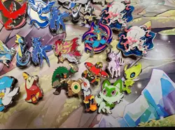 Pokemon Enamel Pin Collection Lot Of 25 Tcg - Image 4