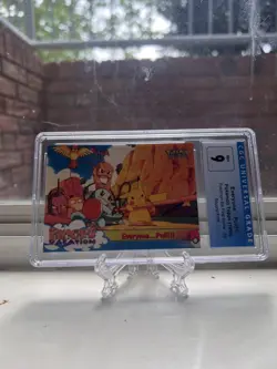 CGC 9 1999 Topps Pokemon The First Movie #52 - Everyone...Pull!!! ft. Pikachu - Image 1