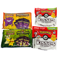 Pokemon TCG Trick or Trade & Hershey Kisses Bundle New Sealed 2022 2023 2025 820650852572 - Image 1