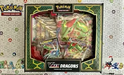 Pokemon TCG Sword & Shield - Vmax Dragons Premium Collection Box - New - Image 1