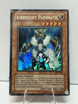 Yugioh! Airknight Parshath LOD-062 Ultra Rare Unlimited NM/LP - Image 1