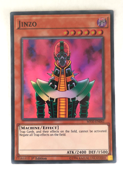 YUGIOH - JINZO - SUPER RARE - MYFI-EN041 - 1st EDITION - NM - Image 1