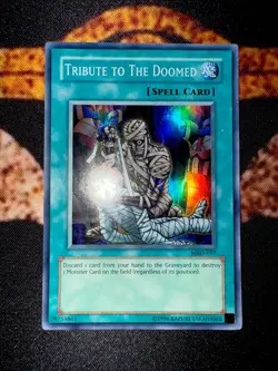 🔥YUGIOH • TRIBUTE TO THE DOOMED • SUPER RARE • MRD-057 • UNLIMITED • VLP🔥 - Image 5