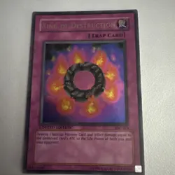 Yu-Gi-Oh! Ring Of Destruction IOC-SE3 Limited Edition Ultra Rare Lightly Played - Image 1