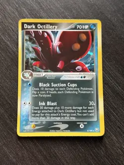 Dark Octillery Holo 8/109 Ex Team Rocket Returns LP Pokemon Card 2004 - Image 1