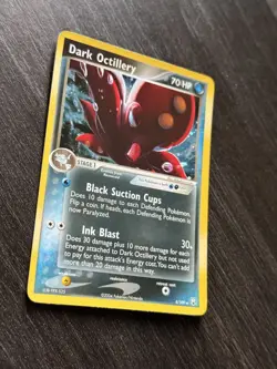 Dark Octillery Holo 8/109 Ex Team Rocket Returns LP Pokemon Card 2004 - Image 2