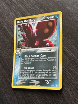 Dark Octillery Holo 8/109 Ex Team Rocket Returns LP Pokemon Card 2004 - Image 3