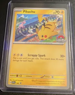 Pikachu SVP 190 World Championships 2024 - Pokemon Promo Card TCG NM - Image 1